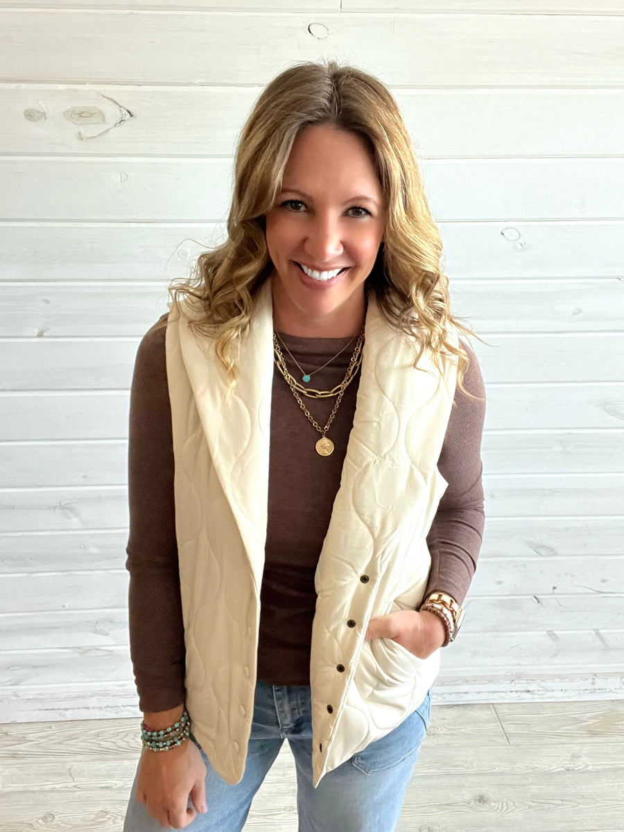 Mable Quilted Vest